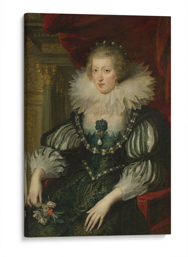 Ana de Austria (1601-1666), esposa de Luis XIII, rey de Francia - Peter Paul Rubens | Cuadro decorativo de Canvas Lab