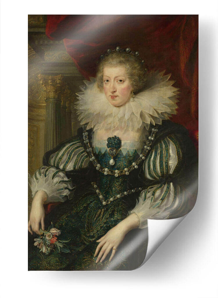 Ana de Austria (1601-1666), esposa de Luis XIII, rey de Francia - Peter Paul Rubens | Cuadro decorativo de Canvas Lab