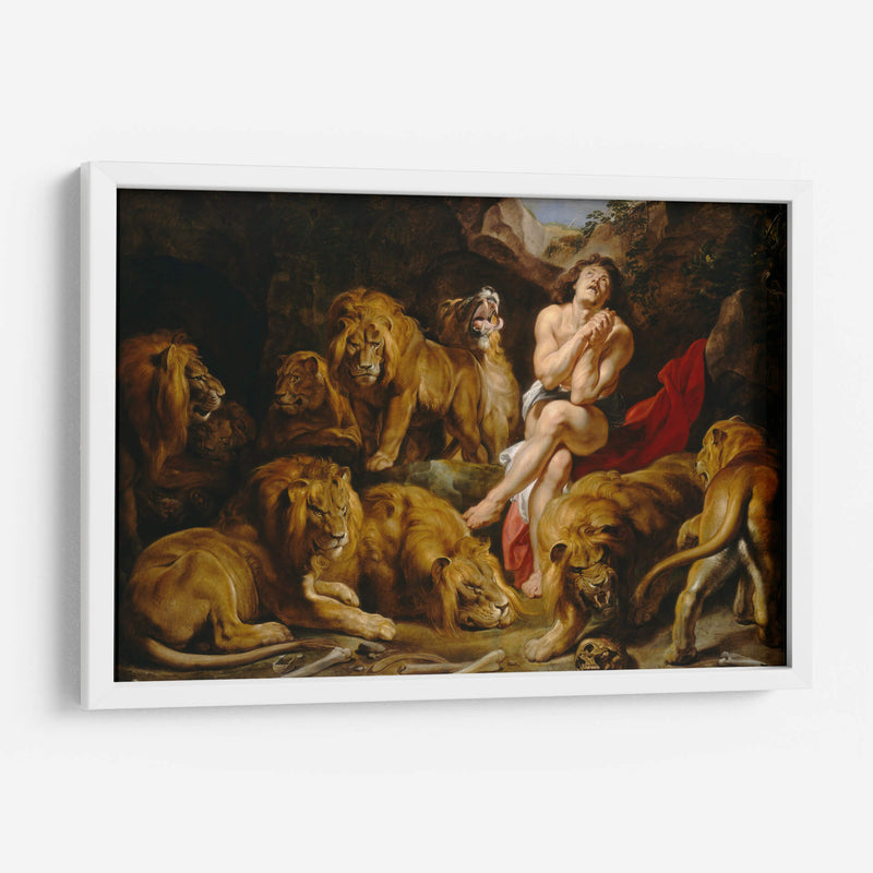 Daniel en el foso de los leones - Peter Paul Rubens | Cuadro decorativo de Canvas Lab