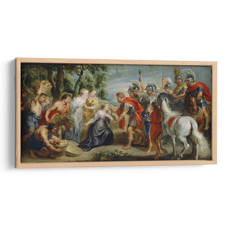 La reunión de David y Abigail - Peter Paul Rubens | Cuadro decorativo de Canvas Lab