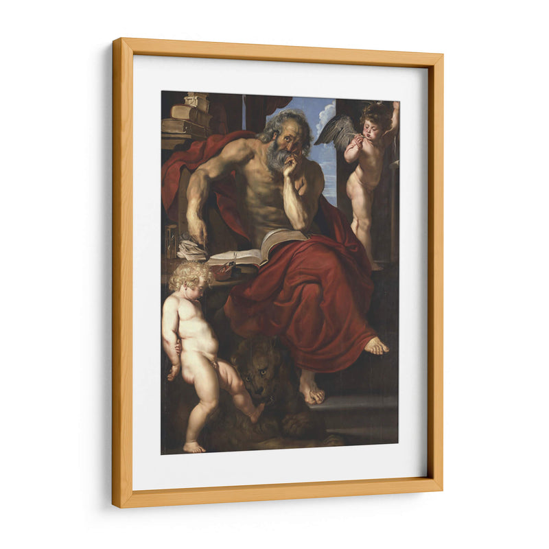 San Jerónimo - Peter Paul Rubens | Cuadro decorativo de Canvas Lab