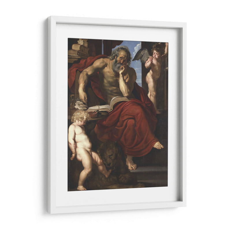 San Jerónimo - Peter Paul Rubens | Cuadro decorativo de Canvas Lab