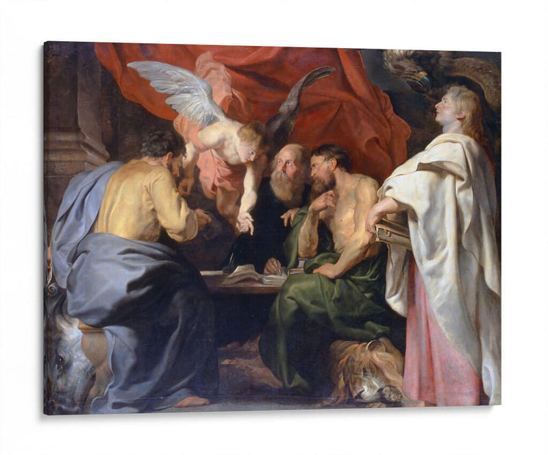 Los cuatro evangelistas - Peter Paul Rubens | Cuadro decorativo de Canvas Lab