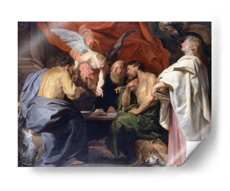 Los cuatro evangelistas - Peter Paul Rubens | Cuadro decorativo de Canvas Lab