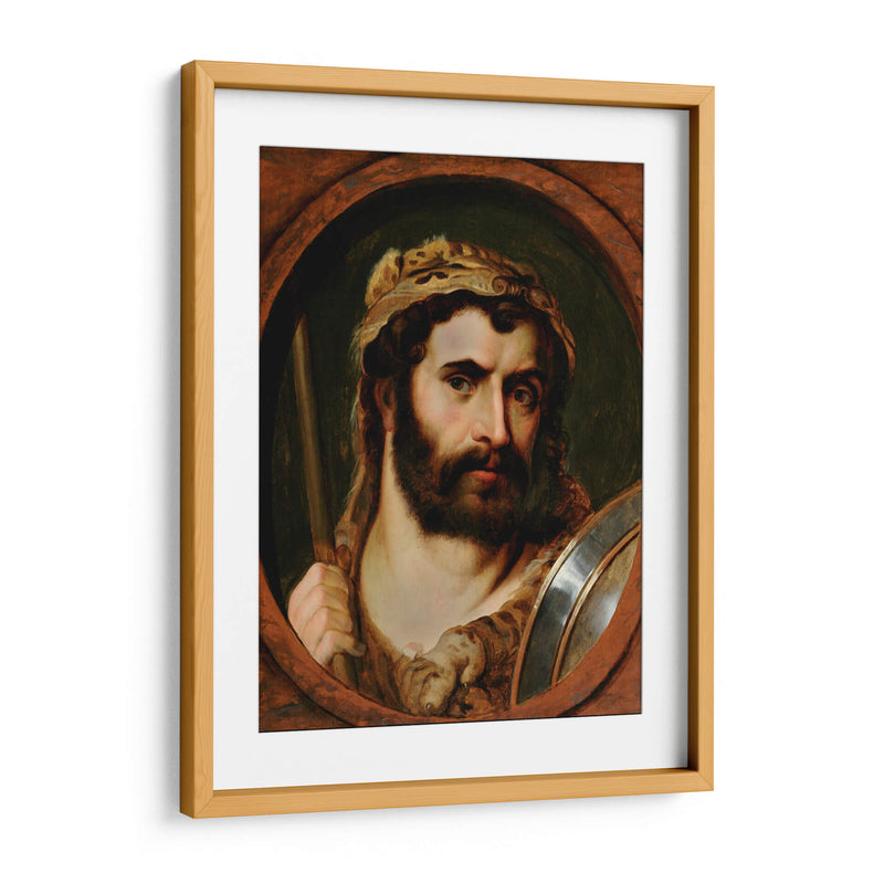 Emperador Cómodo como Hércules y como Gladiador - Peter Paul Rubens | Cuadro decorativo de Canvas Lab