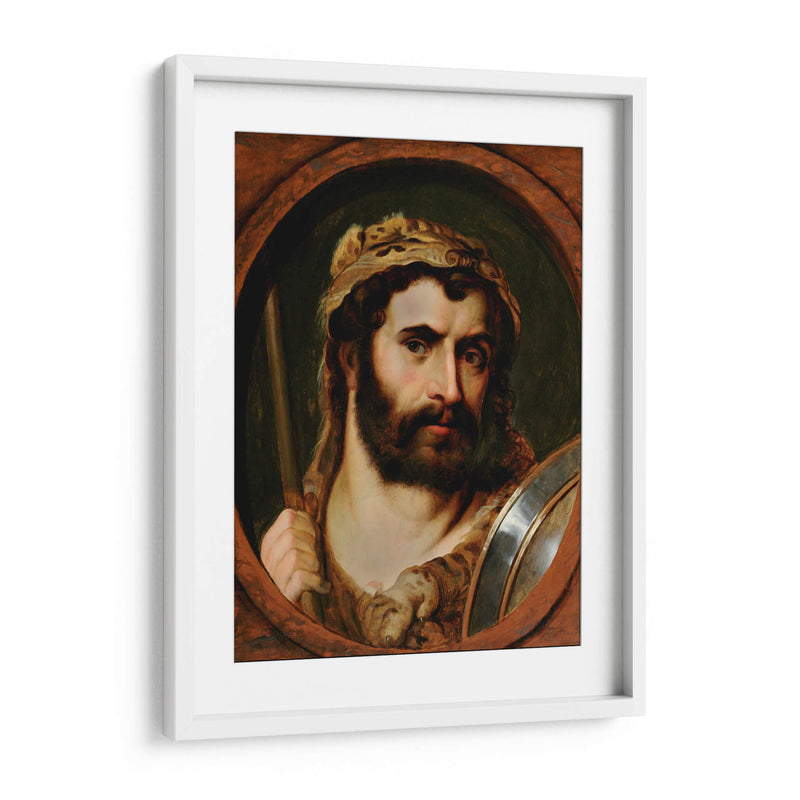 Emperador Cómodo como Hércules y como Gladiador - Peter Paul Rubens | Cuadro decorativo de Canvas Lab