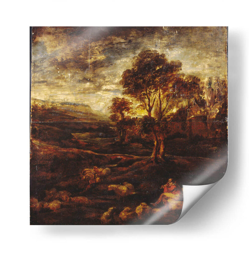 Paisaje nocturno - Peter Paul Rubens | Cuadro decorativo de Canvas Lab