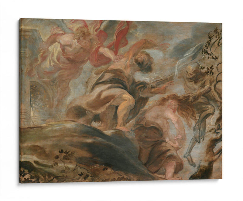 Expulsión del jardín del Edén - Peter Paul Rubens | Cuadro decorativo de Canvas Lab