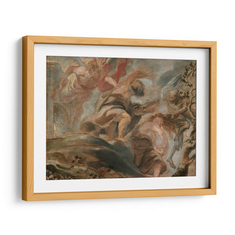Expulsión del jardín del Edén - Peter Paul Rubens | Cuadro decorativo de Canvas Lab