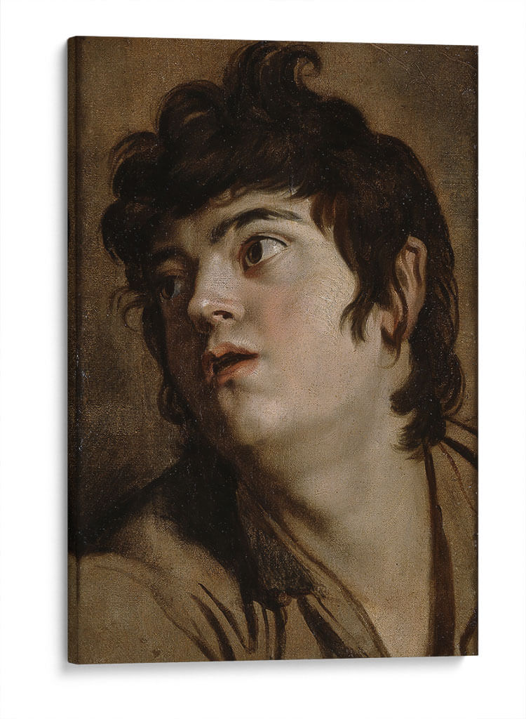 Cabeza de un joven - Peter Paul Rubens | Cuadro decorativo de Canvas Lab