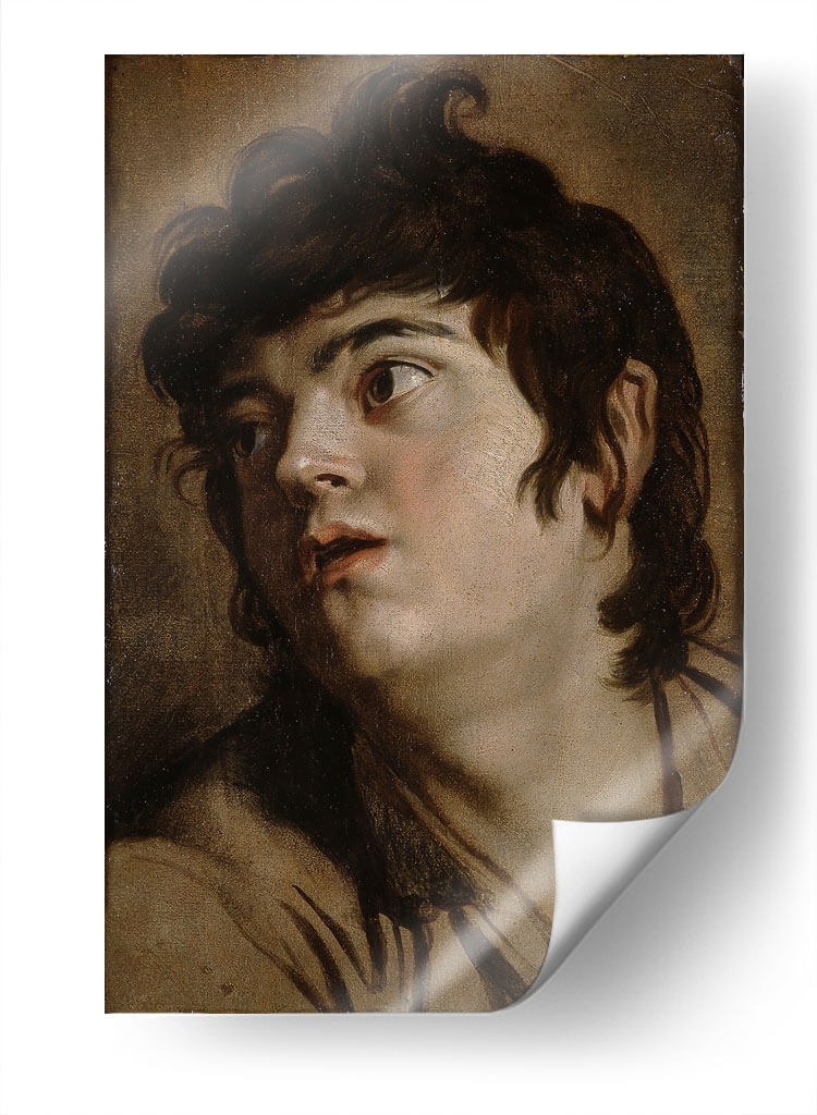 Cabeza de un joven - Peter Paul Rubens | Cuadro decorativo de Canvas Lab