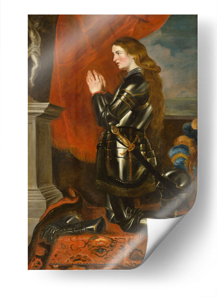 Juana de Arco - Peter Paul Rubens | Cuadro decorativo de Canvas Lab