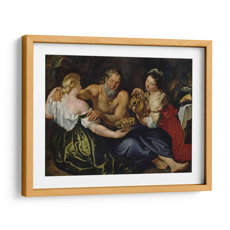 Lot y sus hijas - Peter Paul Rubens | Cuadro decorativo de Canvas Lab