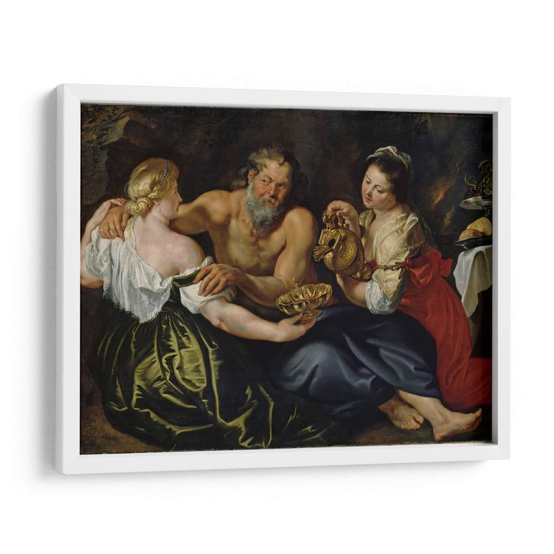 Lot y sus hijas - Peter Paul Rubens | Cuadro decorativo de Canvas Lab