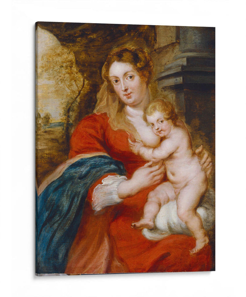 La virgen y el niño - Peter Paul Rubens | Cuadro decorativo de Canvas Lab