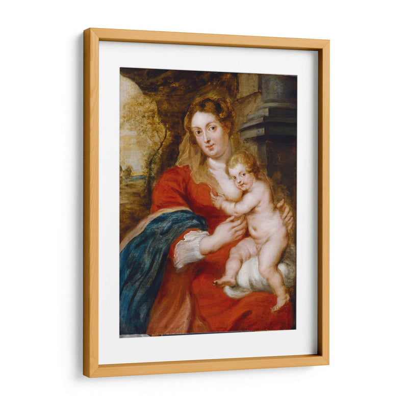 La virgen y el niño - Peter Paul Rubens | Cuadro decorativo de Canvas Lab