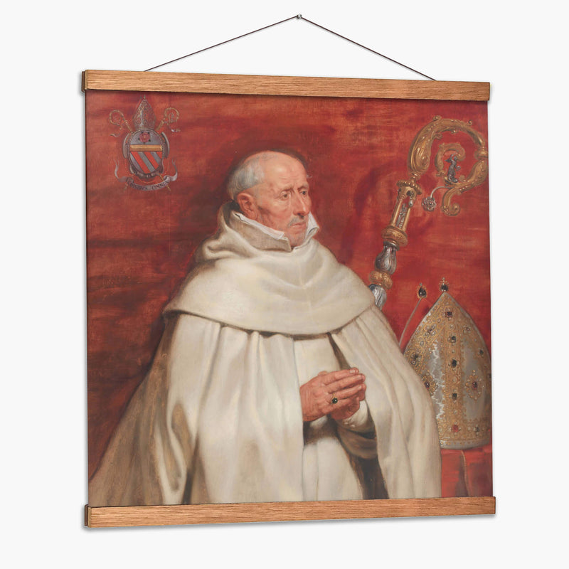 Matthaeus Yrsselius (1541-1629), abad de la abadía de Saint-Michael en Amberes - Peter Paul Rubens | Cuadro decorativo de Canvas Lab