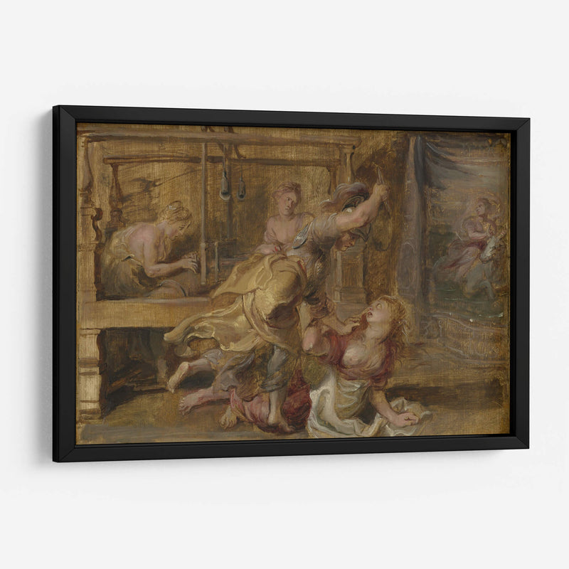 Palas y Aracne - Peter Paul Rubens | Cuadro decorativo de Canvas Lab