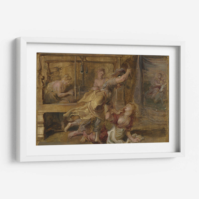 Palas y Aracne - Peter Paul Rubens | Cuadro decorativo de Canvas Lab