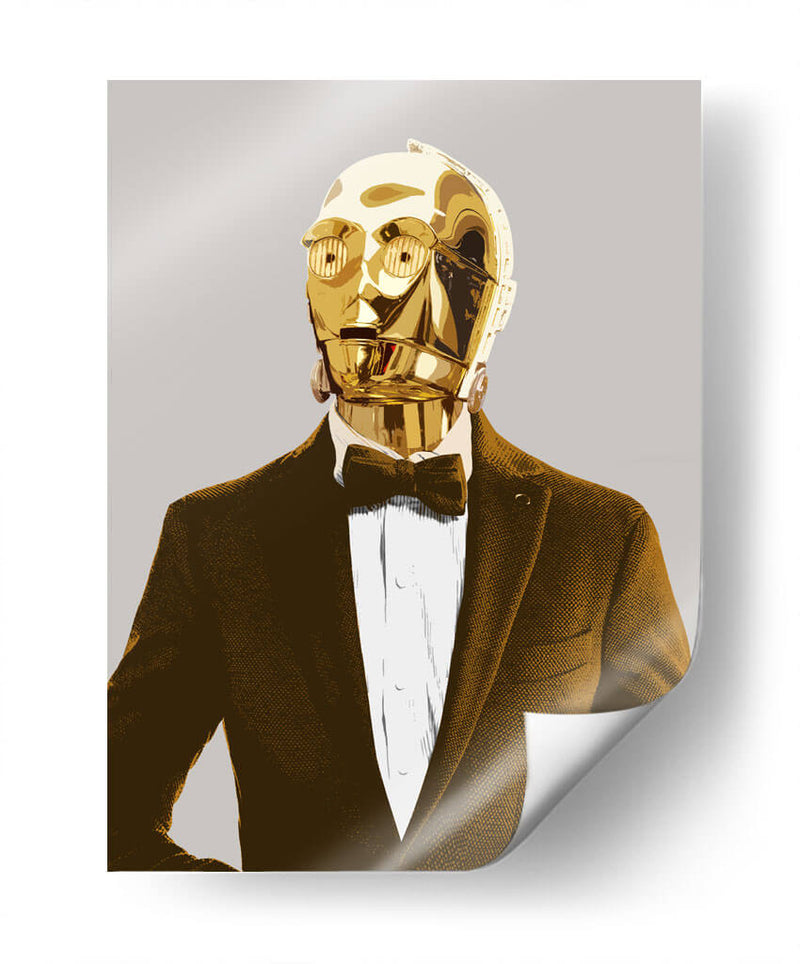 C3PO Suit - David Aste | Cuadro decorativo de Canvas Lab