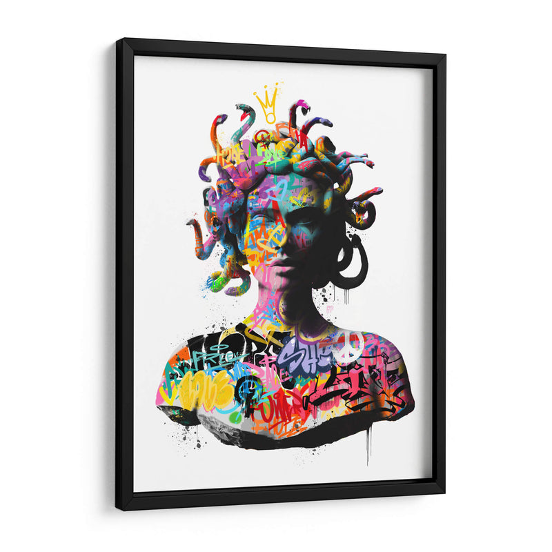 Medusa Graffiti - David Aste | Cuadro decorativo de Canvas Lab