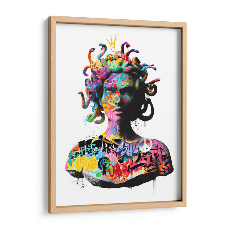 Medusa Graffiti - David Aste | Cuadro decorativo de Canvas Lab