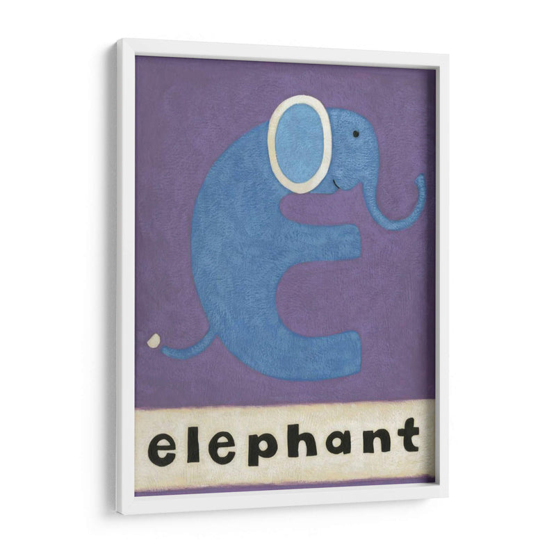 E Es Para Elefante - Chariklia Zarris | Cuadro decorativo de Canvas Lab