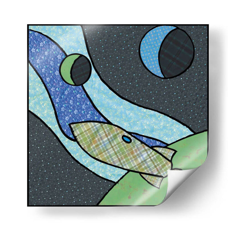 Planetas De Remiendo I - Charles Swinford | Cuadro decorativo de Canvas Lab