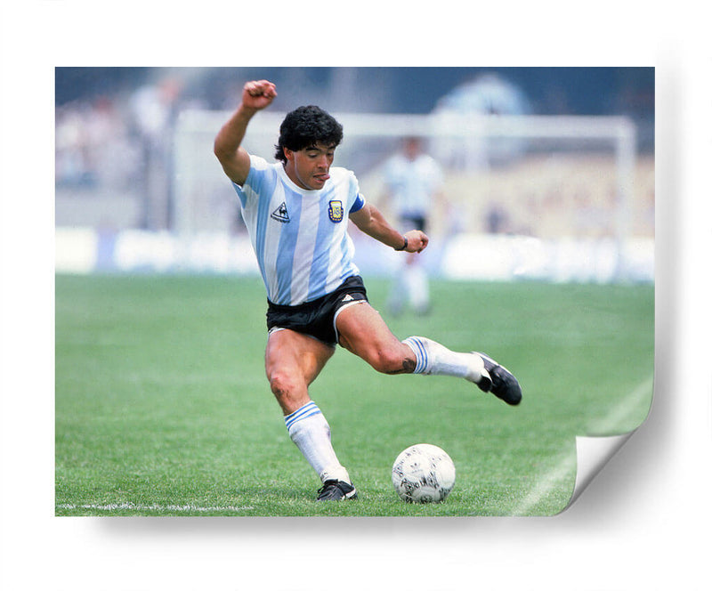 La zurda de Maradona | Cuadro decorativo de Canvas Lab