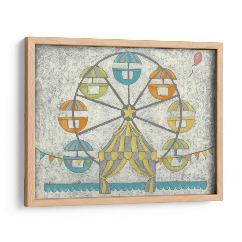 Carnaval Ferris Wheel - Chariklia Zarris | Cuadro decorativo de Canvas Lab