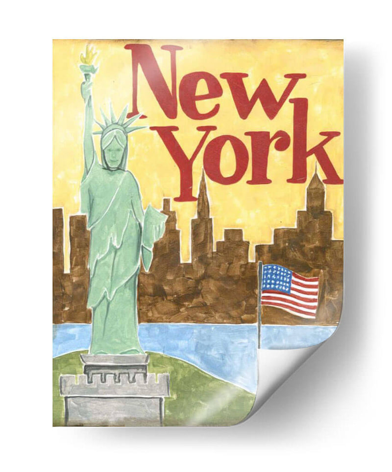 Nueva York - Megan Meagher | Cuadro decorativo de Canvas Lab