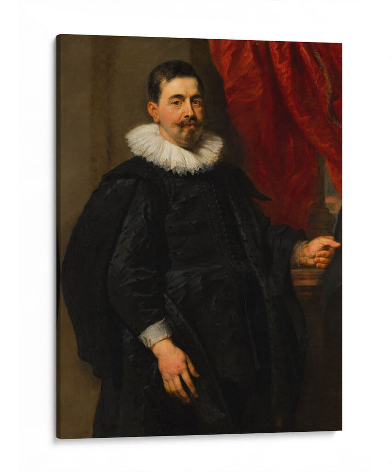 Retrato de un hombre, posiblemente Peter van Hecke  (1591-1645) - Peter Paul Rubens | Cuadro decorativo de Canvas Lab