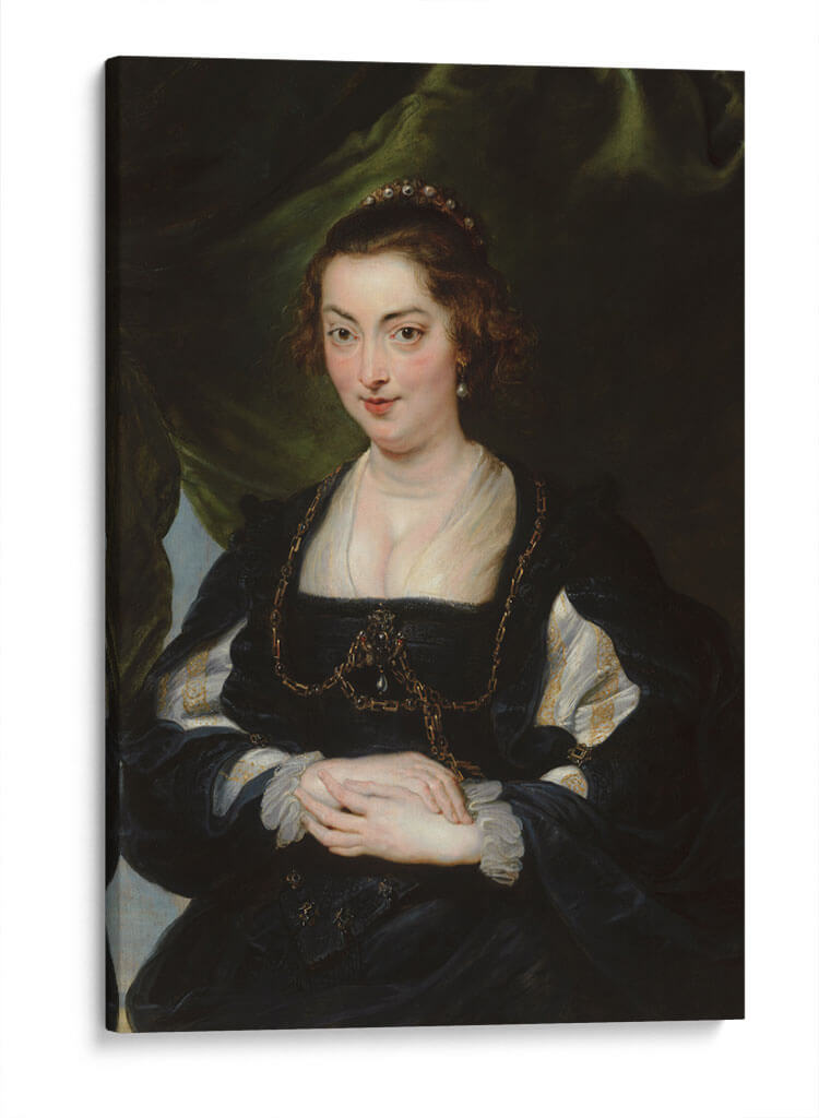 Retrato de una joven mujer I - Peter Paul Rubens | Cuadro decorativo de Canvas Lab