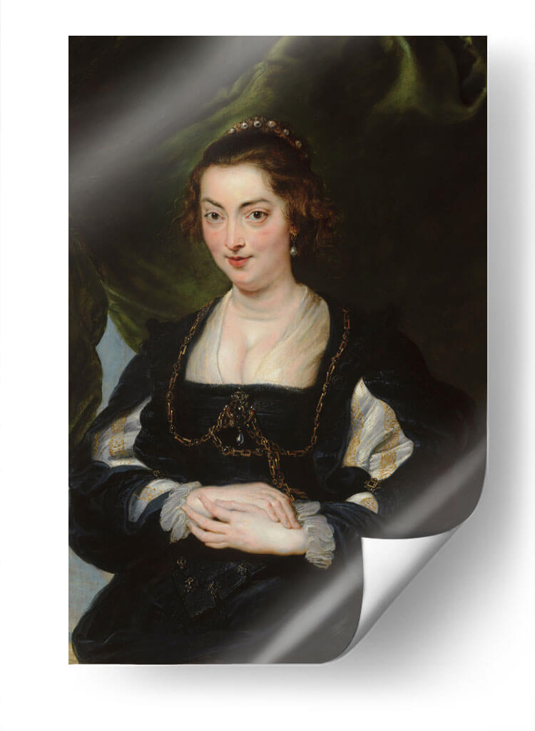 Retrato de una joven mujer I - Peter Paul Rubens | Cuadro decorativo de Canvas Lab