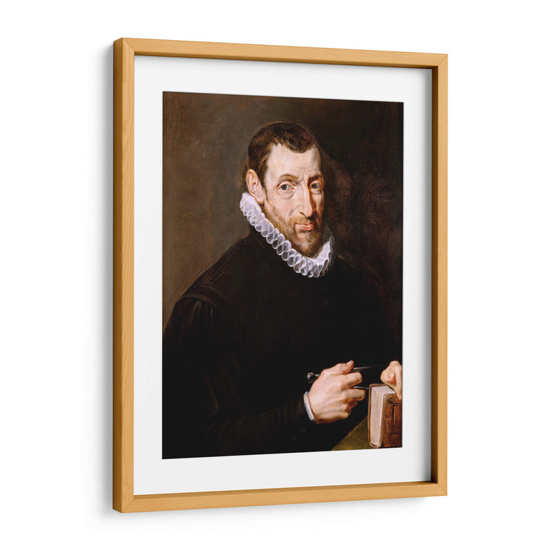 Retrato de Christoffel Plantin - Peter Paul Rubens | Cuadro decorativo de Canvas Lab