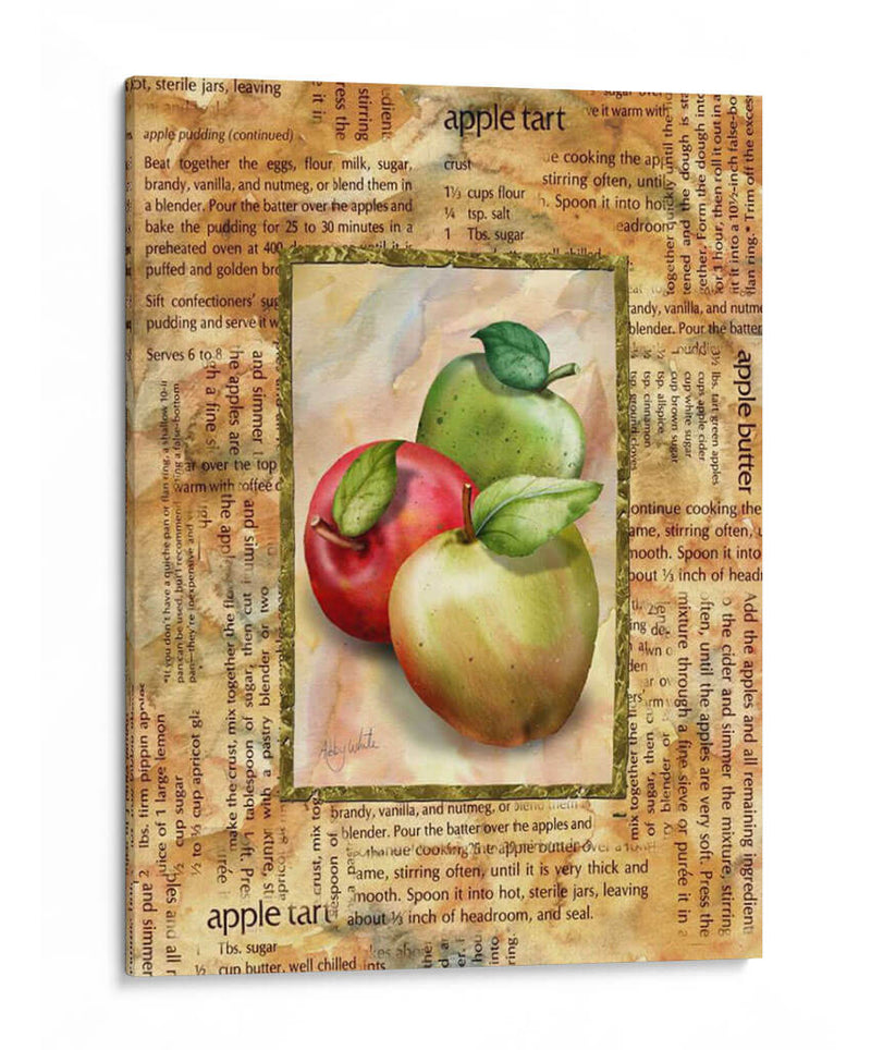 Tarta De Manzana - Abby White | Cuadro decorativo de Canvas Lab