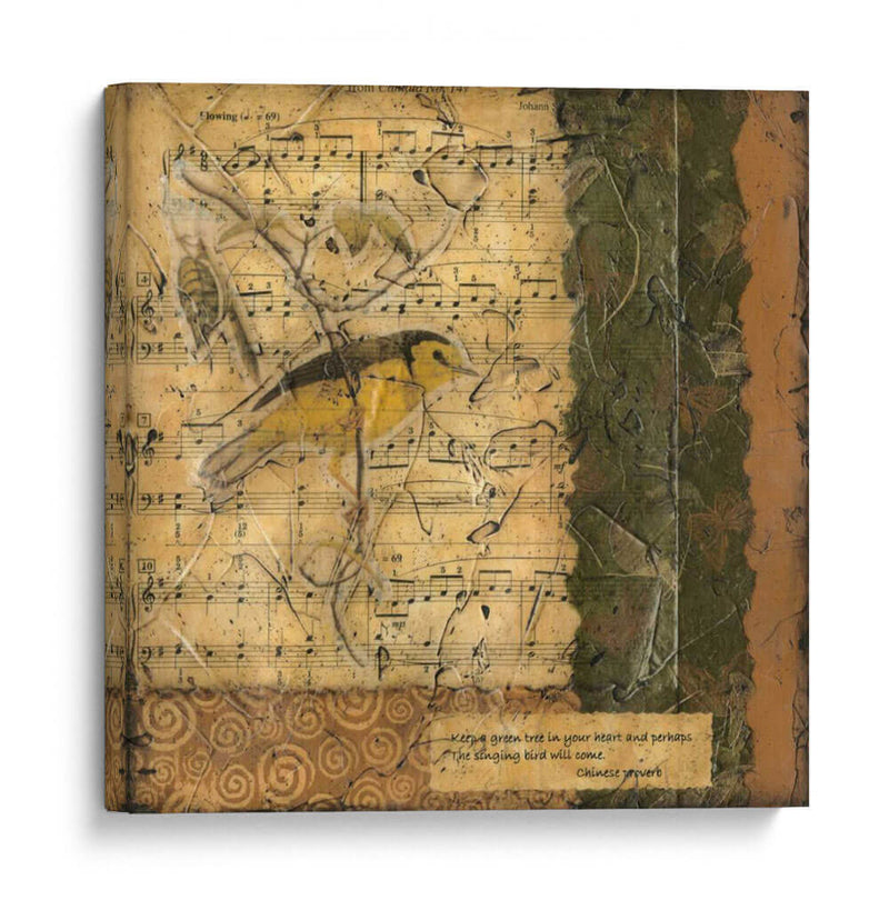 Pájaro Melody Ii - Nancy Slocum | Cuadro decorativo de Canvas Lab
