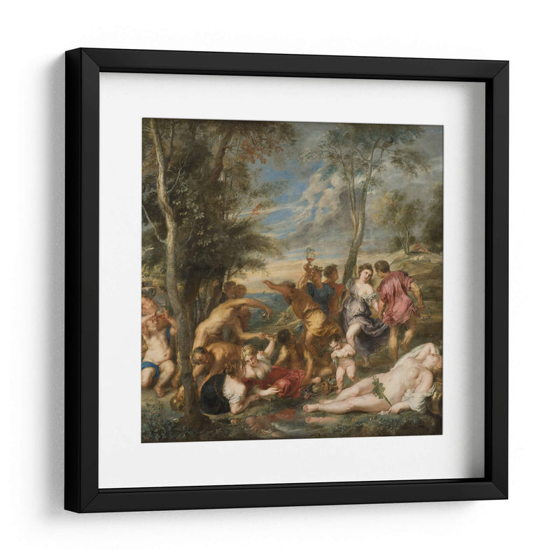 La bacanal de los andrios - Peter Paul Rubens | Cuadro decorativo de Canvas Lab