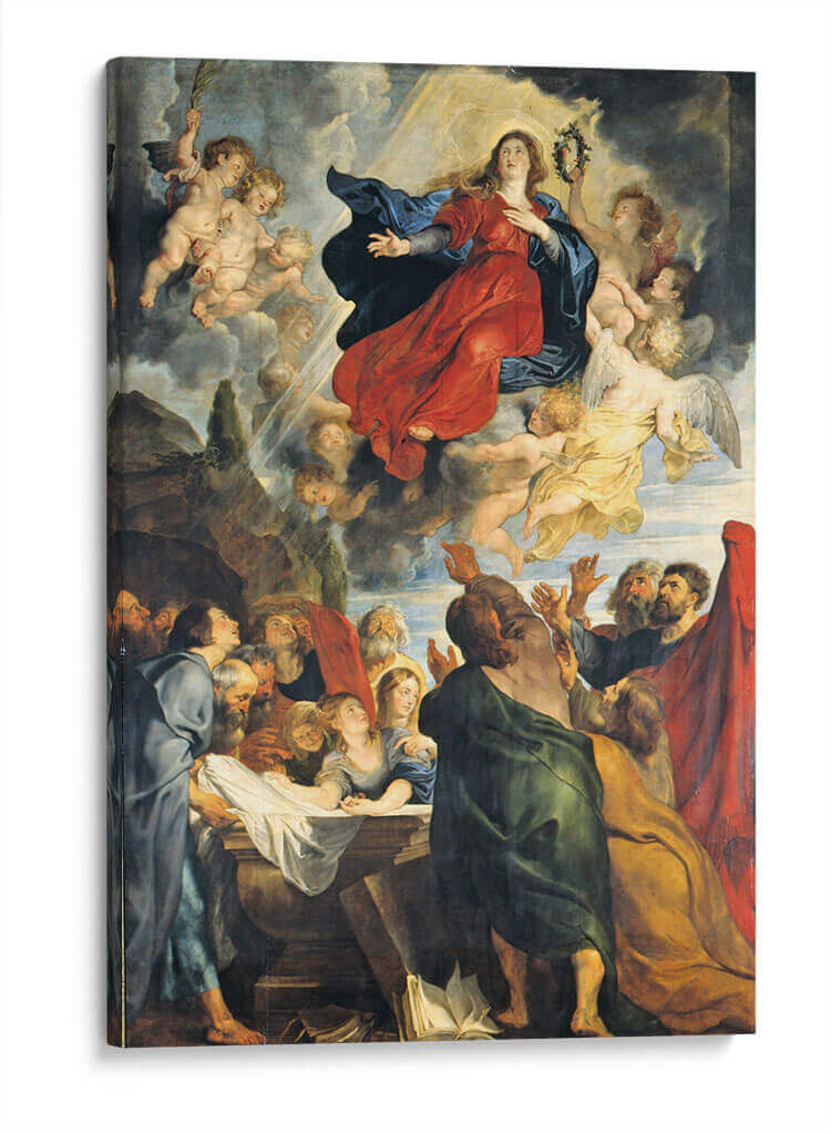 La asunción de la virgen María - Peter Paul Rubens | Cuadro decorativo de Canvas Lab