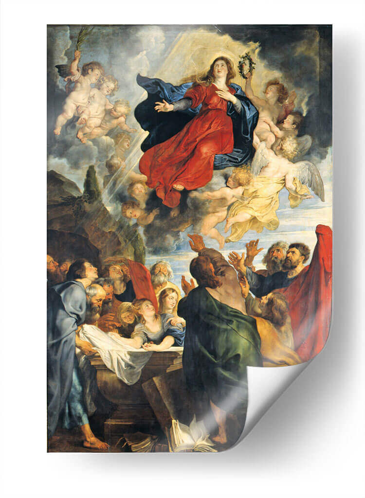 La asunción de la virgen María - Peter Paul Rubens | Cuadro decorativo de Canvas Lab