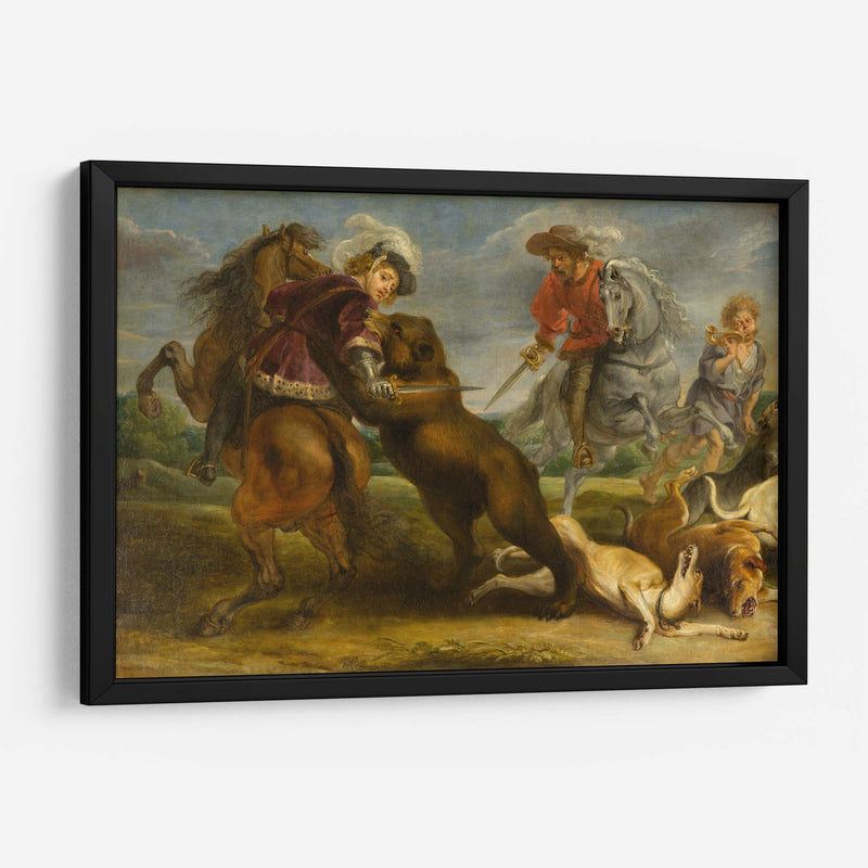 Estudio para la caza del oso para el Alcázar - Peter Paul Rubens | Cuadro decorativo de Canvas Lab