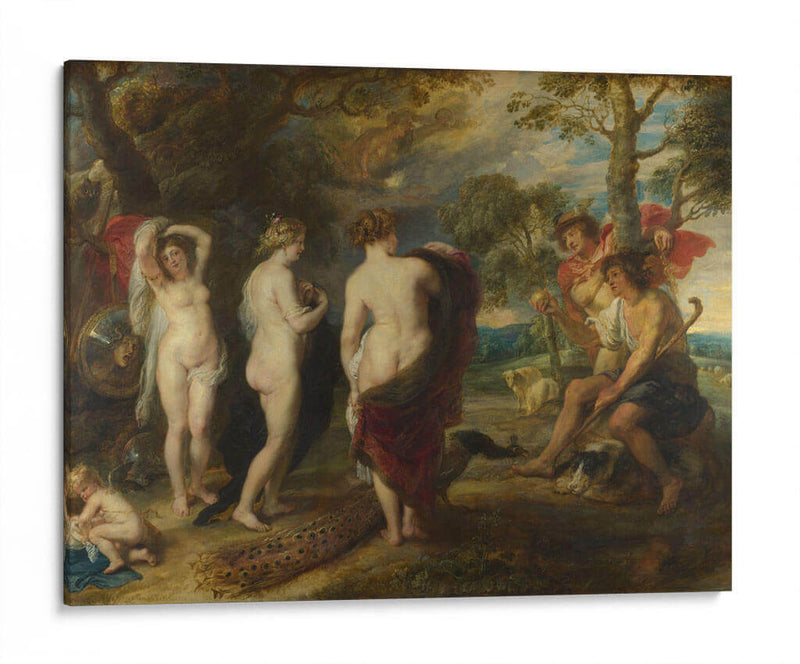 El juicio de Paris - Peter Paul Rubens | Cuadro decorativo de Canvas Lab