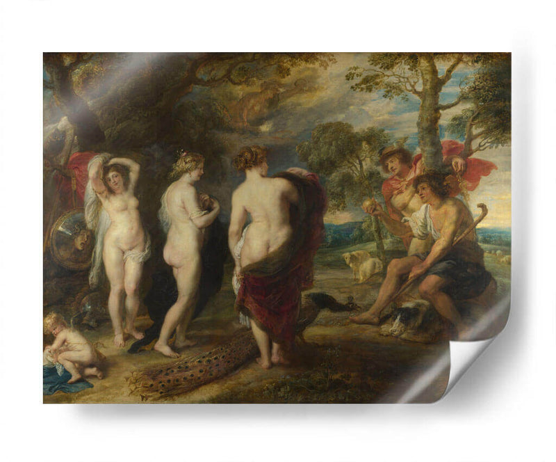 El juicio de Paris - Peter Paul Rubens | Cuadro decorativo de Canvas Lab