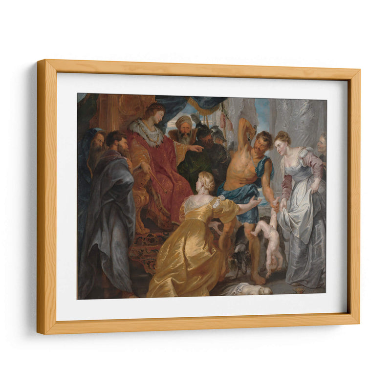 El juicio de Salomón - Peter Paul Rubens | Cuadro decorativo de Canvas Lab