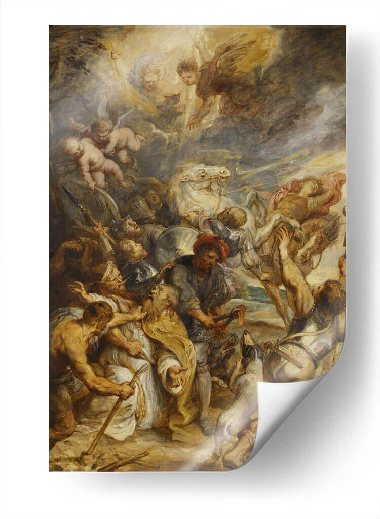El martirio de San Livinus - Peter Paul Rubens | Cuadro decorativo de Canvas Lab
