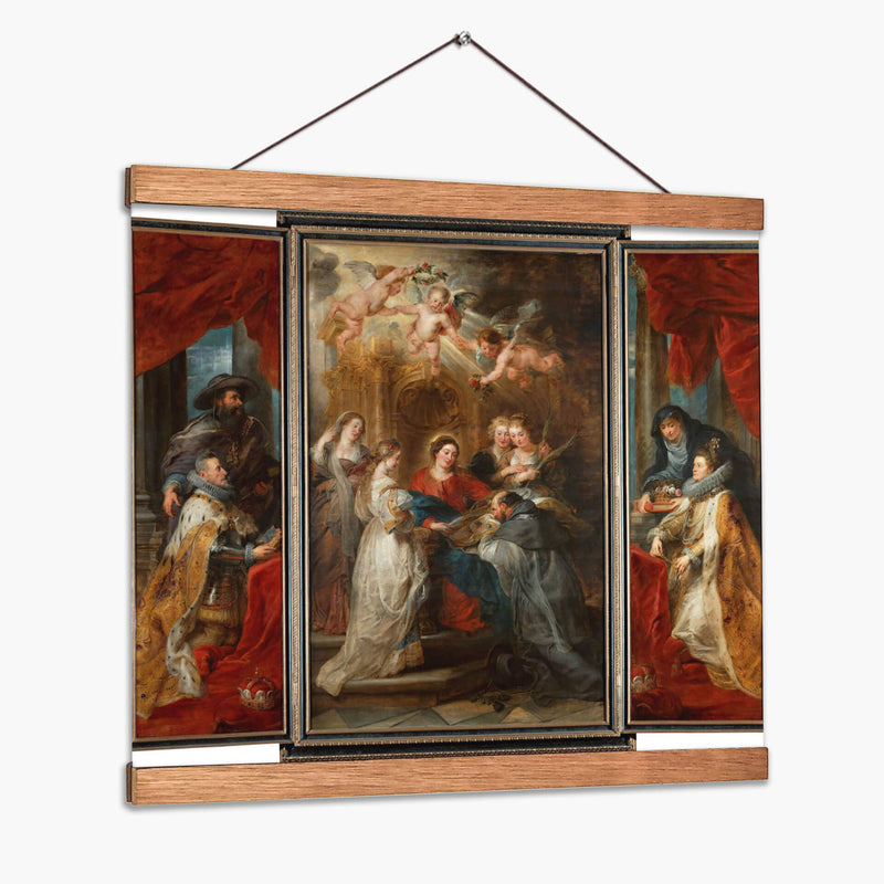 El tríptico de San Ildefonso - Peter Paul Rubens | Cuadro decorativo de Canvas Lab