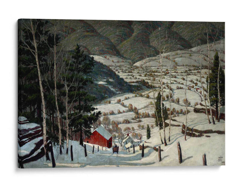 Invierno - Walter King Stone | Cuadro decorativo de Canvas Lab