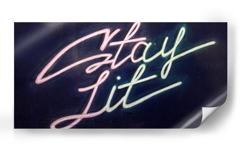 Stay lit | Cuadro decorativo de Canvas Lab