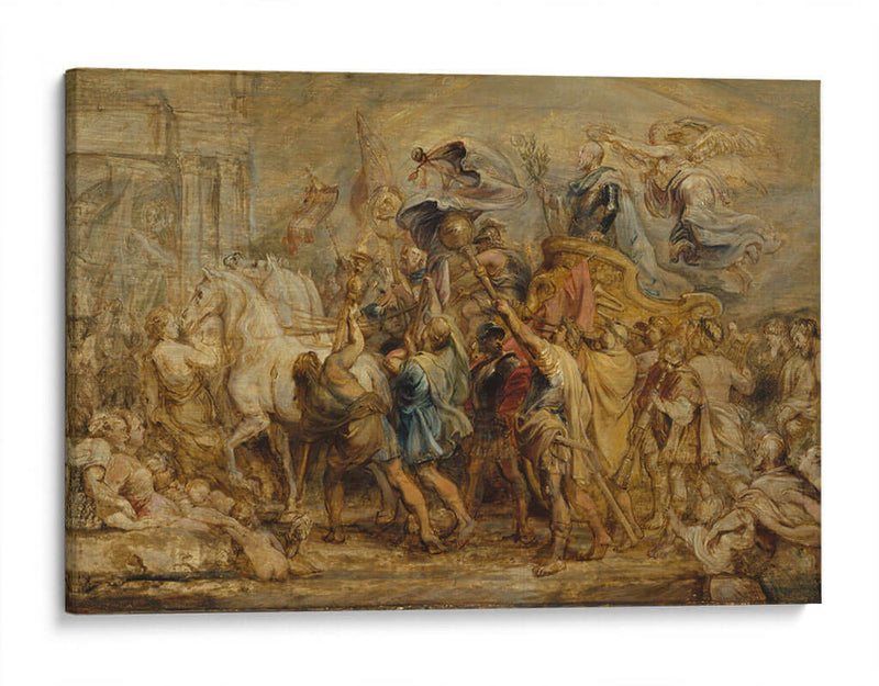 El triunfo de Enrique IV - Peter Paul Rubens | Cuadro decorativo de Canvas Lab