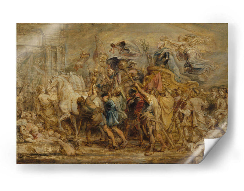 El triunfo de Enrique IV - Peter Paul Rubens | Cuadro decorativo de Canvas Lab